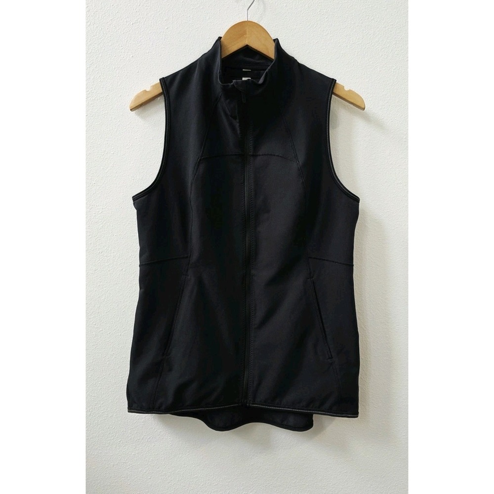 Lululemon Hill And Valley Vest Women's Size 8 Black Full Zip Running Athleisure - Picture 9 of 9